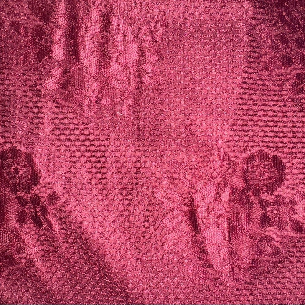 SPEECHLESS Nordstrom Maroon Lace Fit & Flare Mini Dress Juniors M - Picture 6 of 6
